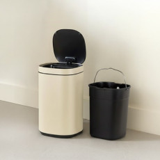 자동센서 휴지통 12L 크림 추천해요!