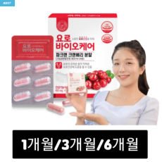 크랜베리 추출물이 통째로! 요로바이오케어 추천