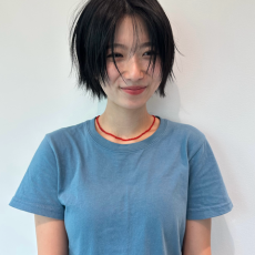 도심합정에서 소희 디자이너님에게 여자 단발 레이어드와 톤다운 받아보세요