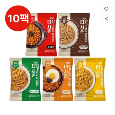 흑닭 더 시즌 닭가슴살 저당 볶음밥 5종 혼합