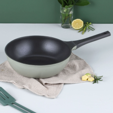 키친플라워 세이지 인덕션 주물 궁중팬 24CM