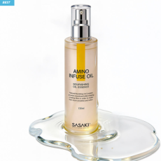 끈적임 없이 가볍게 자연스러운 모발 코팅! 아미노 인퓨즈 오일