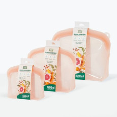 요리부터 보관까지! 프리미엄 실리콘 지퍼백