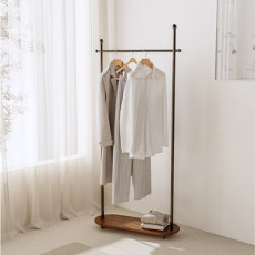 홈비 우드보드 이동식 행거