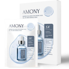 아모니 마린콜라겐 히알루론산 올인원 에센스 마스크팩