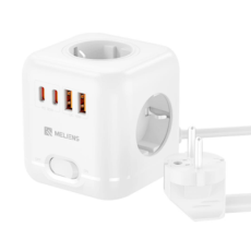 멜리언스 USB C타입 4구 큐브 멀티탭♥