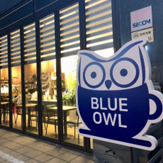 커피블루아울에서 향긋한 커피 드세요!