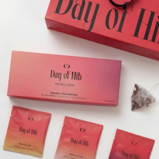 데이오브힙의 시그니처 히비스커스 블렌딩 티로 하루 루틴을 시작해보세요♡