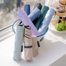 카르페디엠 초경량 카본 UV자외선차단 암막 3단 우산 양산 078