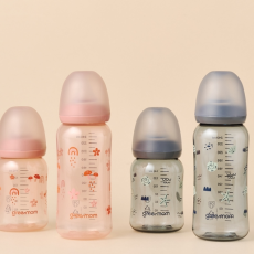 그린맘 컬러PPSU + 모유촉 3개입 + 롱바디 다용도솔 M