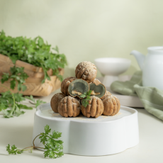 복호두에서 봄의 향긋함을 담은 쑥 호두과자 드셔보세요♥