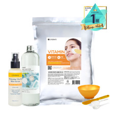 린제이 비타민 모델링팩과 대용량 비타 세럼, 보습 앰플로 화잘먹 광채 피부 케어!