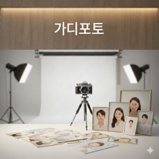 가산역 대표 사진관! 가디포토에서 증명사진 어때요?