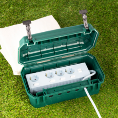 웨이브 누전차단 멀티탭&방수케이스 추천♥