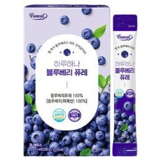 과육 듬뿍! 퍼니트 하나하나 블루베리 퓨레♥