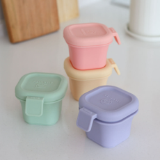 실유니티 실리콘 이유식 큐브 용기 혼합 12P