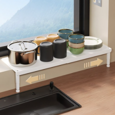 홈비 너비조절 창틀 선반