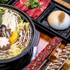 홍대스앤샤 서오릉본점에서 밀푀유나베 드세요!