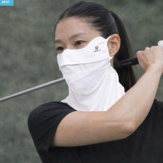 3D 입체구조로 숨쉬기 편안한 런워크 자외선차단 쿨링 마스크(4차)