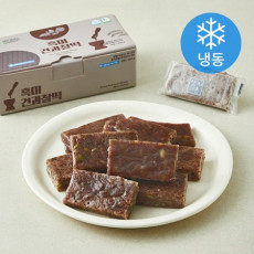 구수한 맛과 찰진 식감! 갓지은 흑미 견과찰떡♥