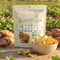 해남 고구마 그대로! 바사삭 고구마칩