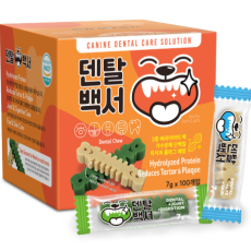덴탈백서 버라이어티팩  가수분해 강아지 덴탈 기능성껌