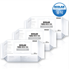 이콜랩 세이프 티슈 100매x3개