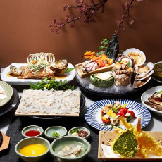 아리연에서 다 코스 맛보세요!