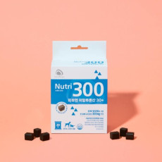 아이디얼레시피 반려동물 영양제 뉴트리300 피부엔 히알루론산