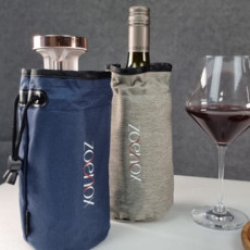 휴대용 보냉 파우치로 적당한 온도의 와인을!