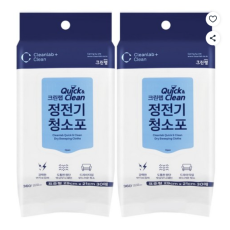 크린랩 퀵앤클린 정전기청소포 표준형