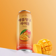 신상 애플망고 하이볼 마셔보기!