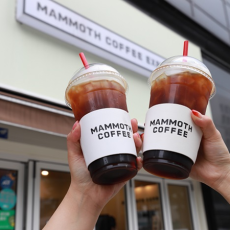 매머드커피에서 말차 신메뉴 드세요