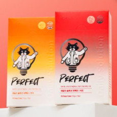 고양이만을 위한 영양보조제! 닥터펠리스 퍼펙트 치킨&연어맛