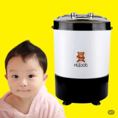 휴앤봇 미니세탁기 2.5kg