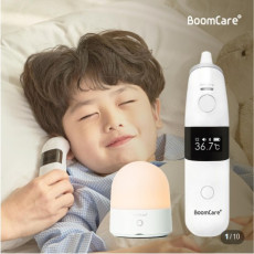 아이가 열날 때 당황하지 마세요 붐케어 체온계+써모라이트 세트