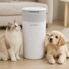반려묘 전용 코코시루 디오락 다용도 2중냄새차단 쓰레기통 휴지통!