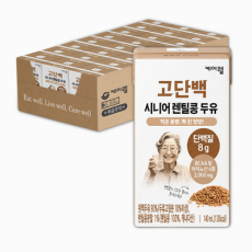 (당일구매,쿠팡) 케어웰 고단백 시니어 렌틸콩 두유 140ml, 24개 !!!!!