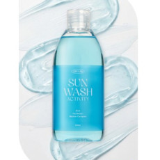 하루종일 흘린 땀, 피지 딥클렌징과 선크림 지우는 올인원 바디워시, 선워시!