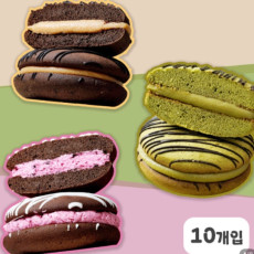 국내산 가루쌀 수제초코파이