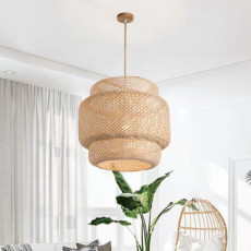 일광표 라탄 조명 식탁등 (40cm)