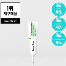 트러블레스 클리어 젤 크림