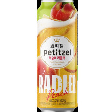 신상 과일 맥주 쁘띠첼 복숭아 라들러