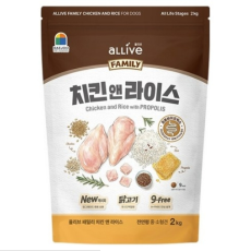 대주펫푸드 올리브 전연령 패밀리 치킨앤라이스 사료