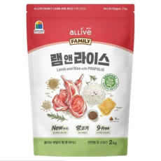 대주펫푸드 올리브 전연령 패밀리 램앤라이스 사료