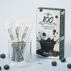 웰리치 통째로 갈아만든 블루베리 퓨레 100!