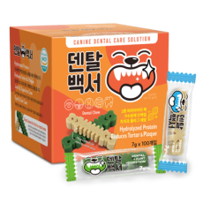 덴탈백서 가수분해 강아지 덴탈 기능성껌 버라이어티 S