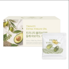 오늘부터 트리니티 엑스트라버진 올리브오일 들깨 아보카도 식물성 캡슐