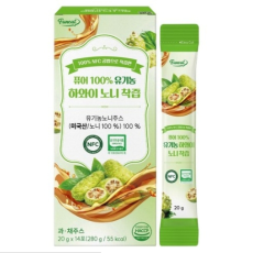 퓨어 100% 유기농 하와이 노니 착즙