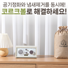 [릴스] 포르투갈 코르크 탈취제 코르크볼